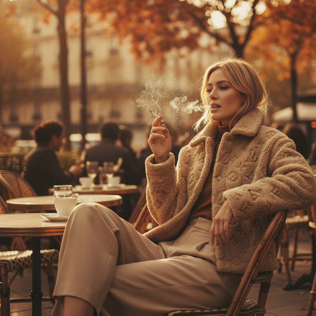 Cloud Puffer Jacket in Golden Dune
