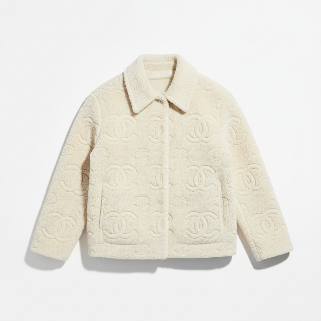 Cloud Puffer Jacket in Ivory Whisper