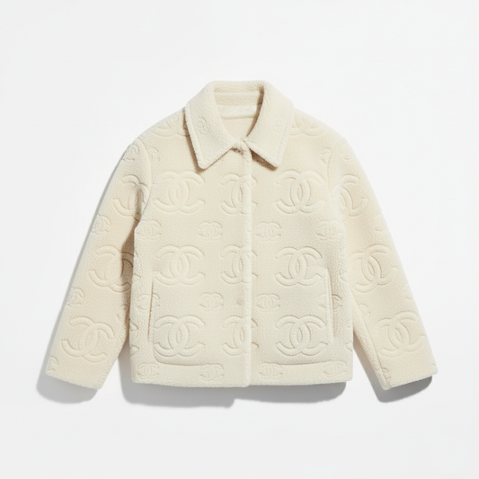 Cloud Puffer Jacket in Ivory Whisper