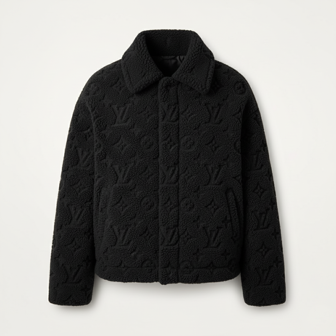 Cloud Puffer Jacket in Midnight Noir
