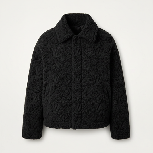 Cloud Puffer Jacket in Midnight Noir